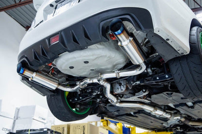 Invidia [15-21 WRX/STI] N1 Dual Cat Back Exhaust Titanium Tips