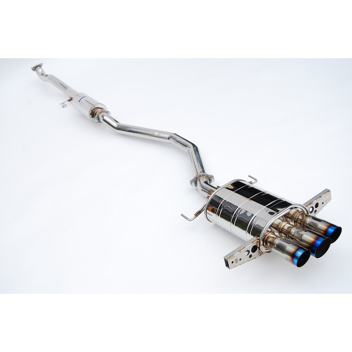 Invidia Q300 Triple Titanium Tip Cat Back Exhaust Honda Civic Sport Hatchback 2017+ | HS17CHB7Q33ST