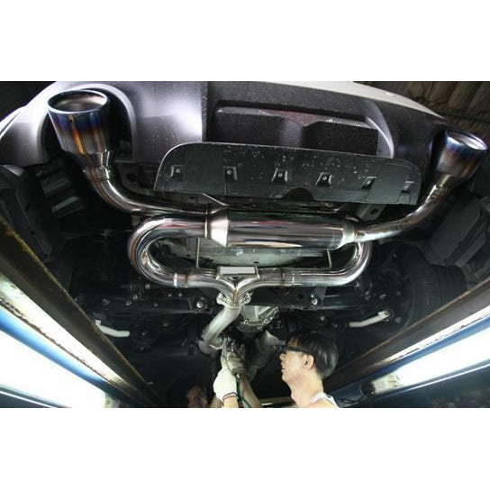 Invidia [13-21 BRZ/FR-S/86, 22-26 BRZ/GR86] Gemini R400 Dual Stainless Steel Tip Exhaust | HS12SST7GM1SS