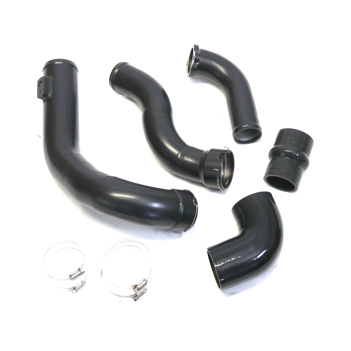 REV9 Cadillac CTS I4 2.0L 2014-2019 Aluminum Intercooler Hard Pipe Kit (Black)
