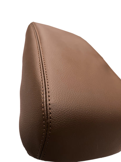 Slip On Ultra Leather Console Cover In Java Brown Fits For Subaru Legacy Outback 2010-2014