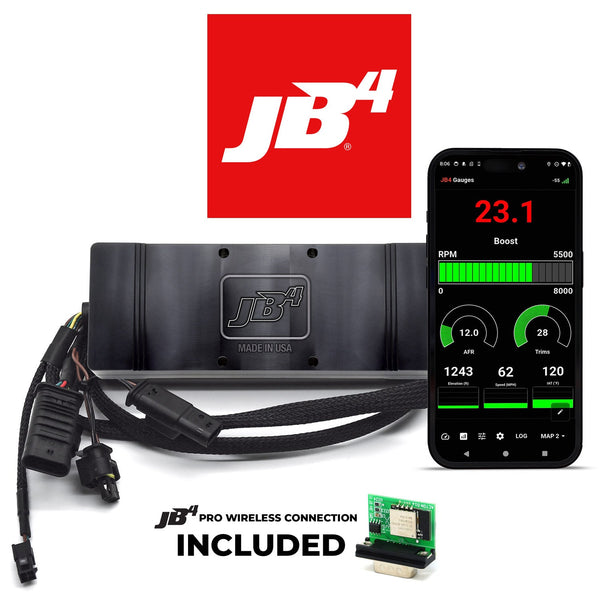 JB4 tuner installed on RAM 1500 Hurricane twin turbo engine