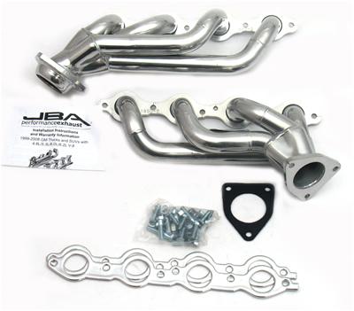 SHORTY HEADERS  1850S-2 SILVER