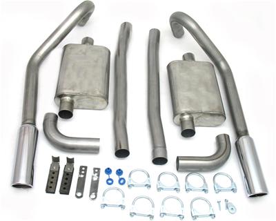 EXHAUST SYSTEM  67-70 MUSTANG