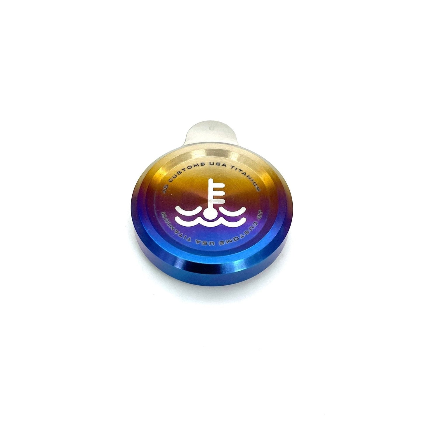 JDC Titanium Coolant Overflow Reservoir Cap | Multiple Subaru Applications