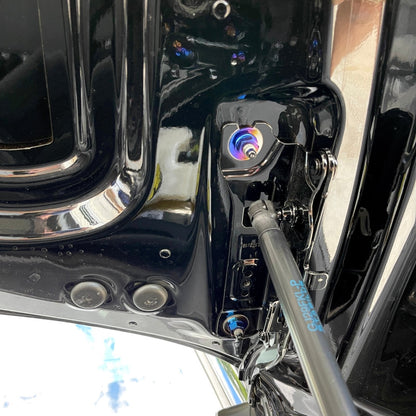 JDC Titanium Engine Bay Dress-Up Hardware Kit | A90 Toyota Supra
