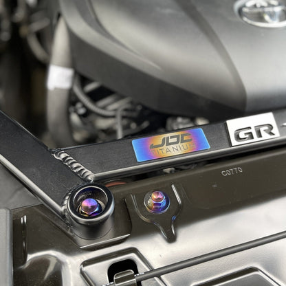 JDC Titanium Engine Bay Dress-Up Hardware Kit | A90 Toyota Supra