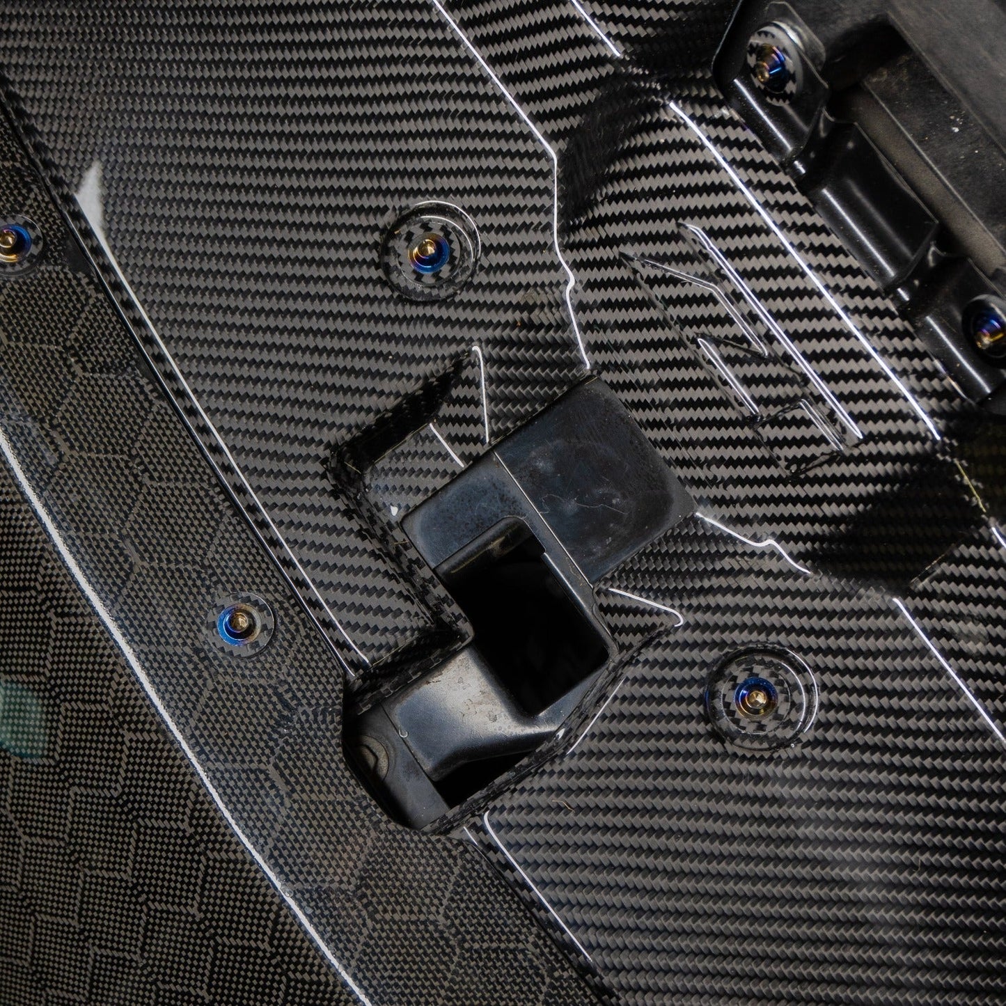 JDC Titanium Engine Bay Dress-Up Hardware Kit | Nissan 370z