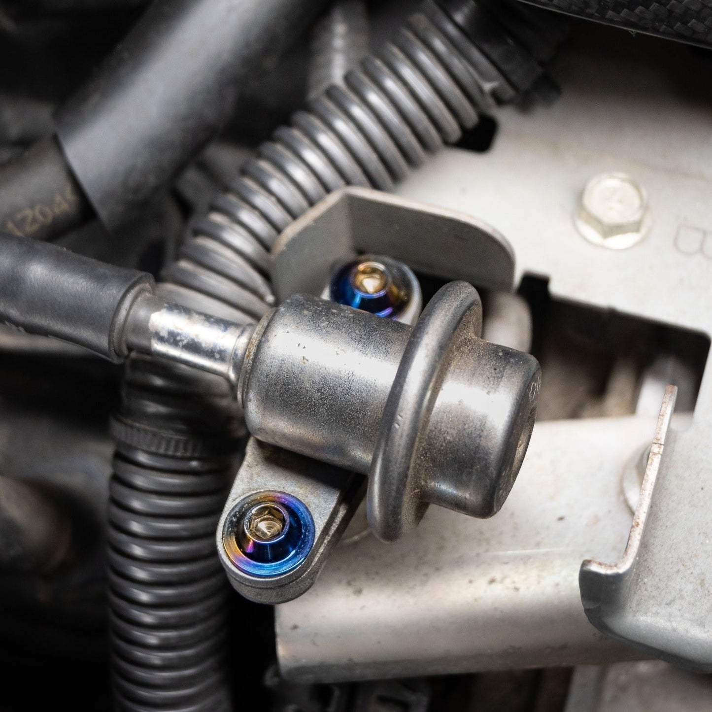 JDC Titanium Engine Bay Dress-Up Hardware Kit | Nissan 370z