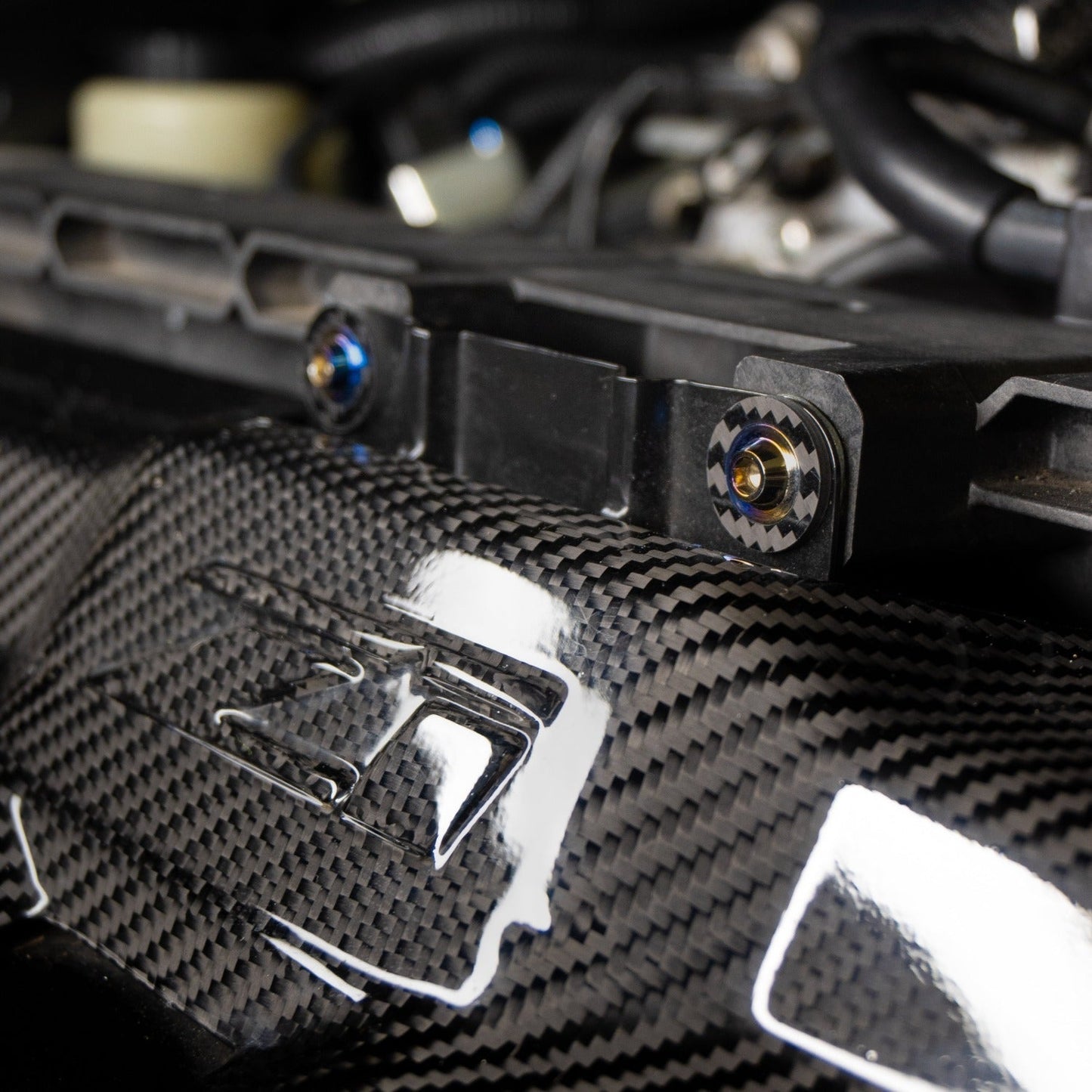 JDC Titanium Engine Bay Dress-Up Hardware Kit | Nissan 370z