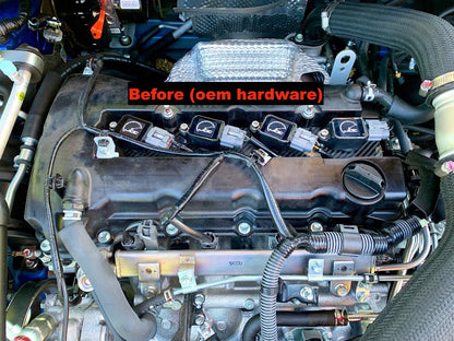 JDC Titanium Engine Bay Dress-Up Hardware Kit | Mitsubishi Evo X