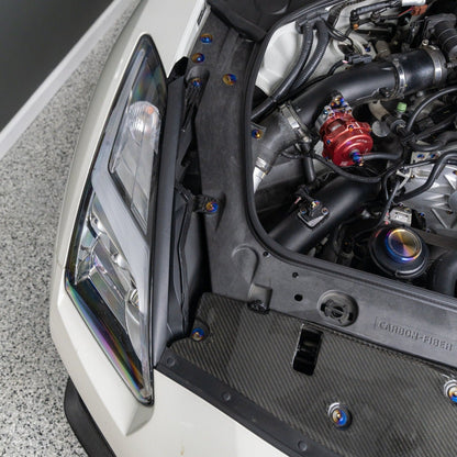 JDC Titanium Engine Bay Dress-Up Hardware Kit | Nissan R35 GT-R