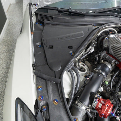JDC Titanium Engine Bay Dress-Up Hardware Kit | Nissan R35 GT-R