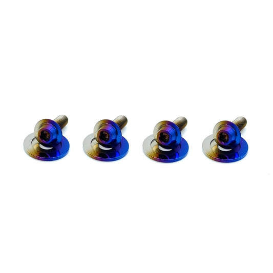 JDC Titanium Fender Shroud Mounting Hardware Kit | 2015-2021 Subaru WRX/STi