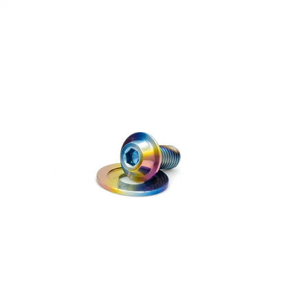 JDC Titanium Flush-Fit Bolt/Washer Kit (M8x1.25)