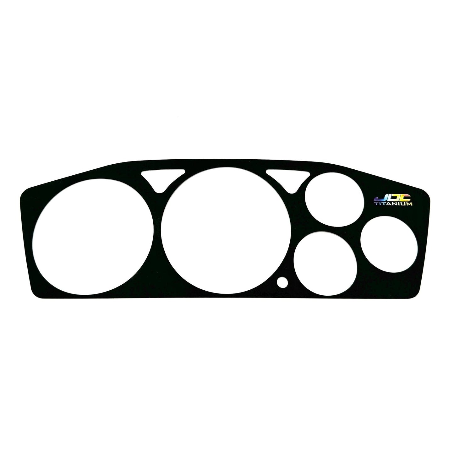 JDC Titanium Gauge Cluster Overlay | Evo 7/8/9