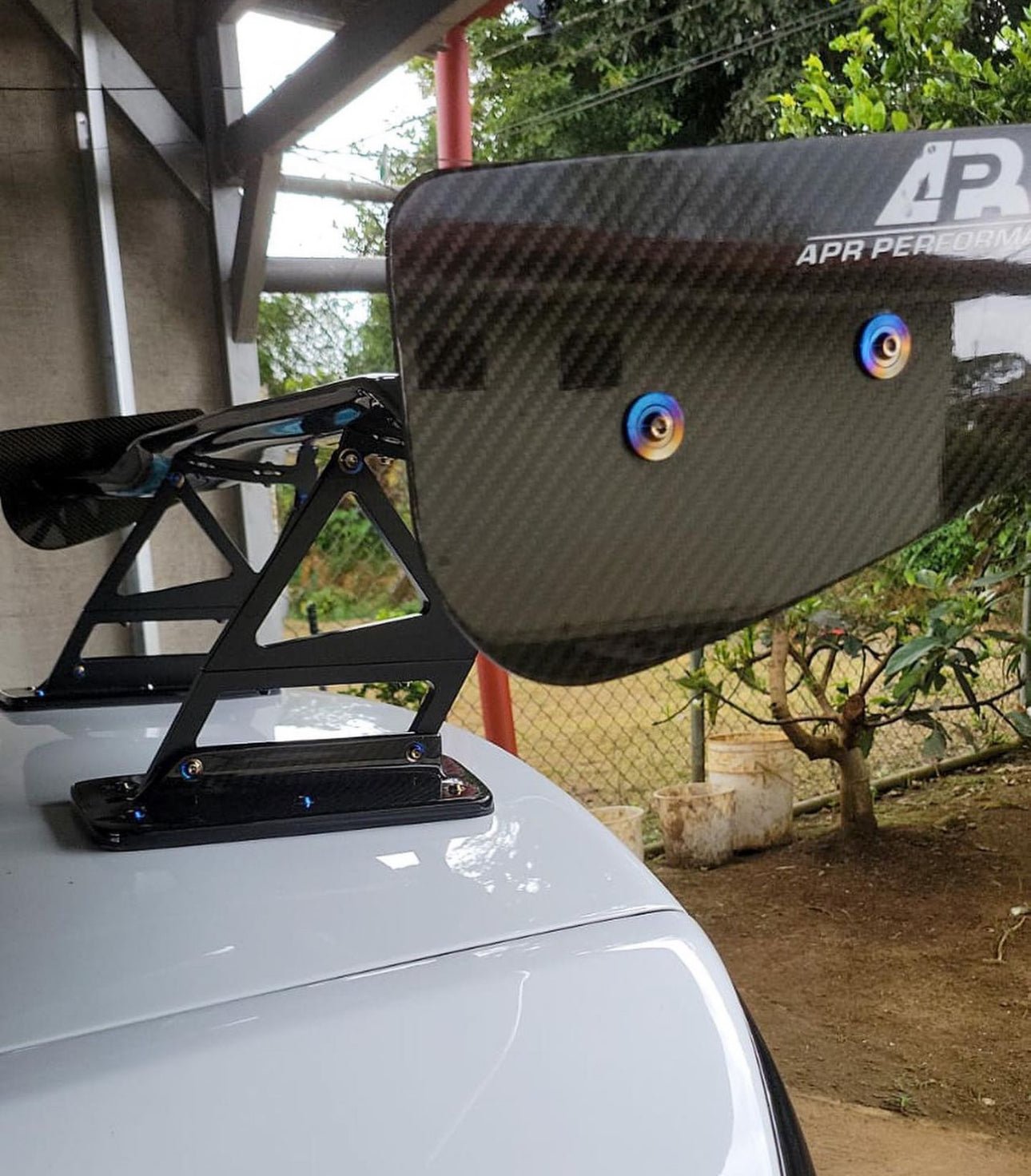 JDC Titanium Hardware for APR Wing End Plates | Universal