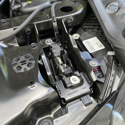 JDC Titanium Hood Latch Mechanism Hardware Kit | A90 Toyota Supra
