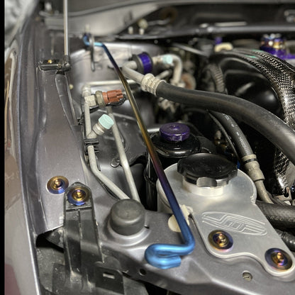 JDC Titanium Hood Prop Rod | Evo 7/8/9