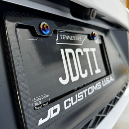 JDC Titanium Locking License Plate Mounting Kit | Universal