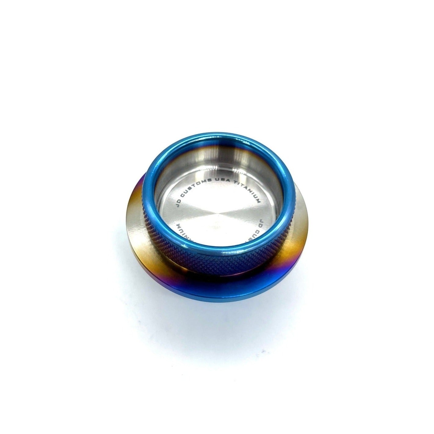 JDC Titanium Oil Cap | Nissan R35 GT-R/Multiple Nissan Applications