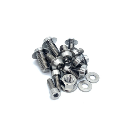 JDC Titanium Power Steering Area Hardware Kit | Mitsubishi Evo X