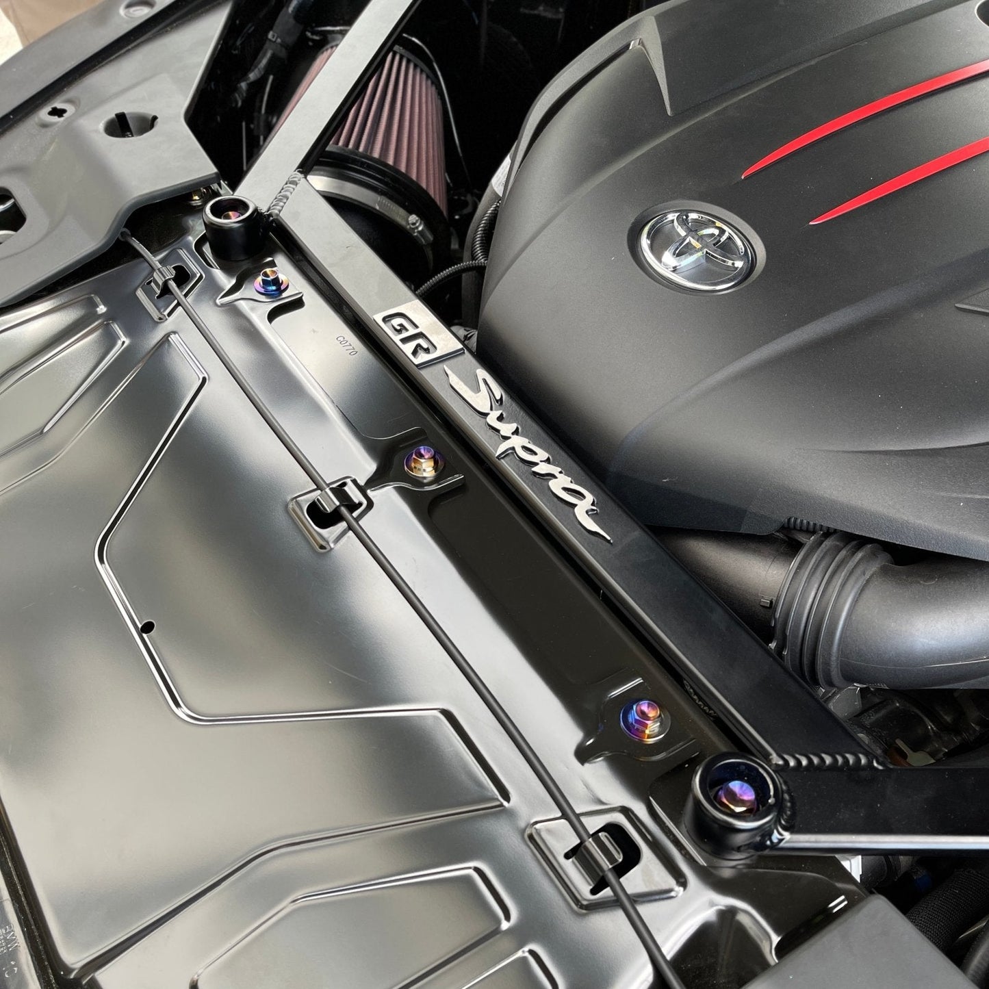 JDC Titanium Radiator Support Hardware Kit | A90 Toyota Supra