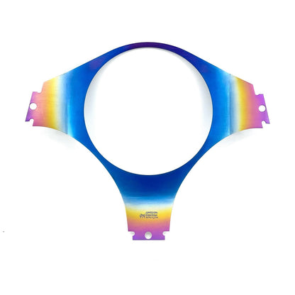 JDC Titanium Steering Wheel Overlay | Evo 7/8/9