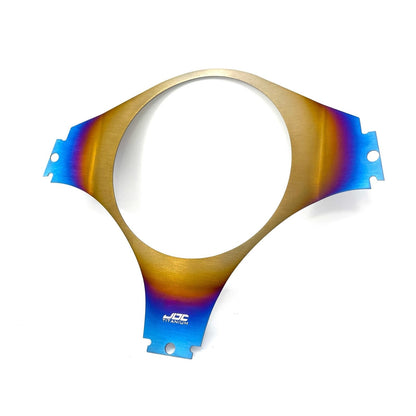 JDC Titanium Steering Wheel Overlay | Evo 7/8/9