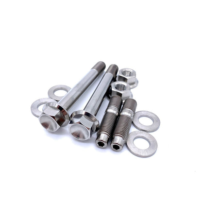 JDC Titanium Turbo to Manifold Hardware Kit for FP Manifolds | Evo 4-9/DSM