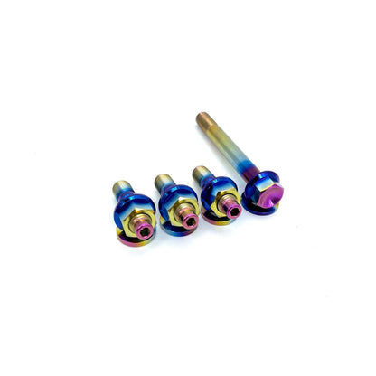 JDC Titanium Turbo to Manifold Hardware Kit for MAP Cast Investment Manifolds | Mitsubishi Evo X