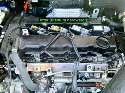 JDC Titanium Valve Cover Hardware Kit | Mitsubishi Evo X