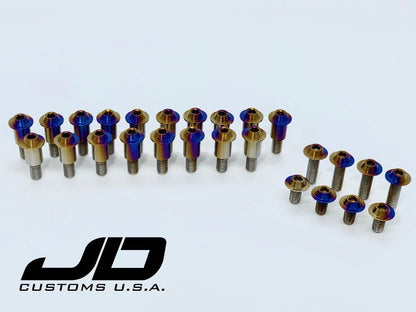 JDC Titanium Valve Cover Hardware Kit | Mitsubishi Evo X