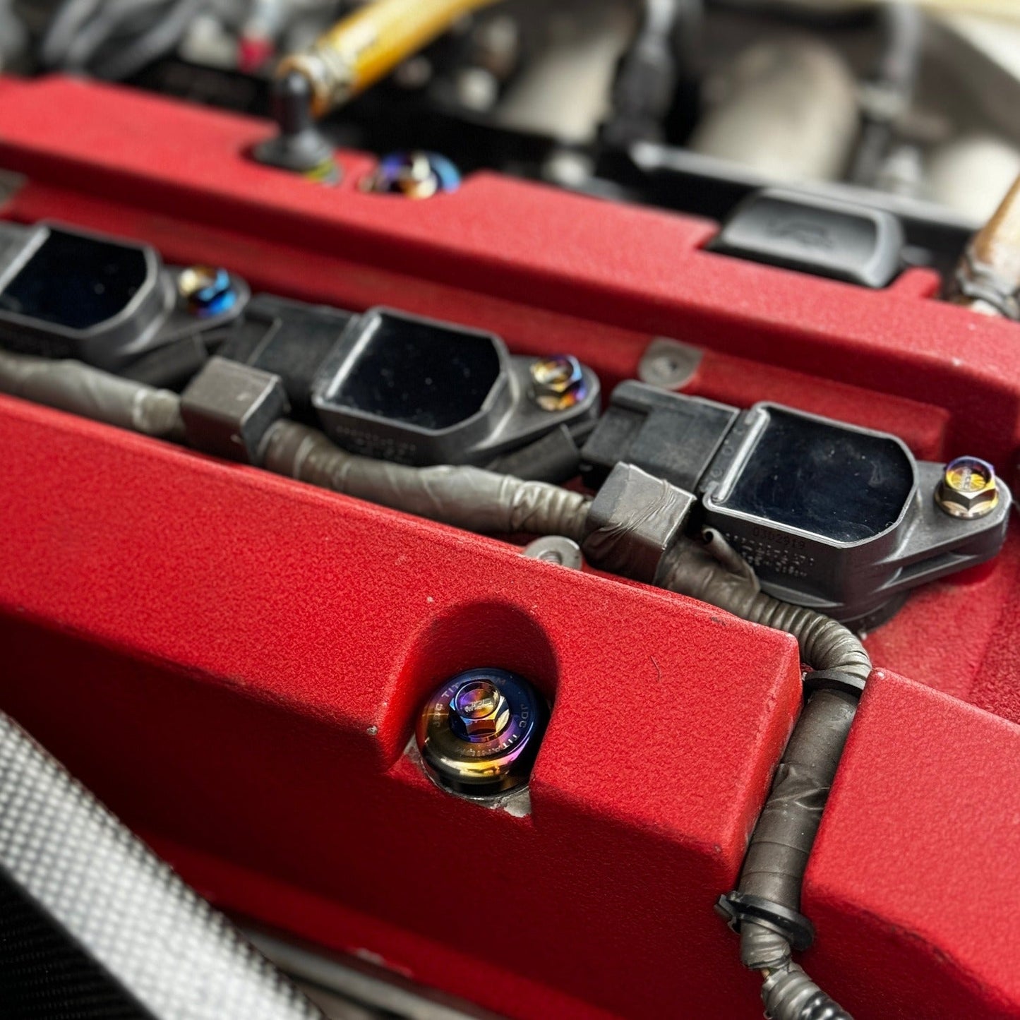 JDC Titanium Valve Cover Hardware Replacement Kit | Honda S2000
