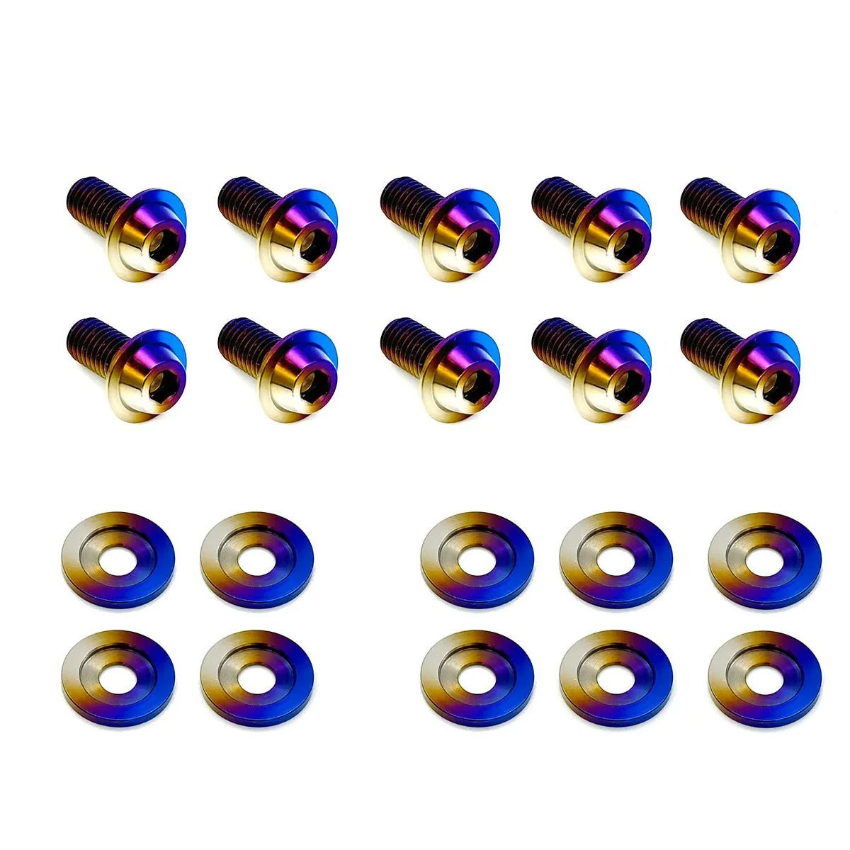 JDC Titanium Wing Mounting Hardware | 2023+ FL5 Civic Type R