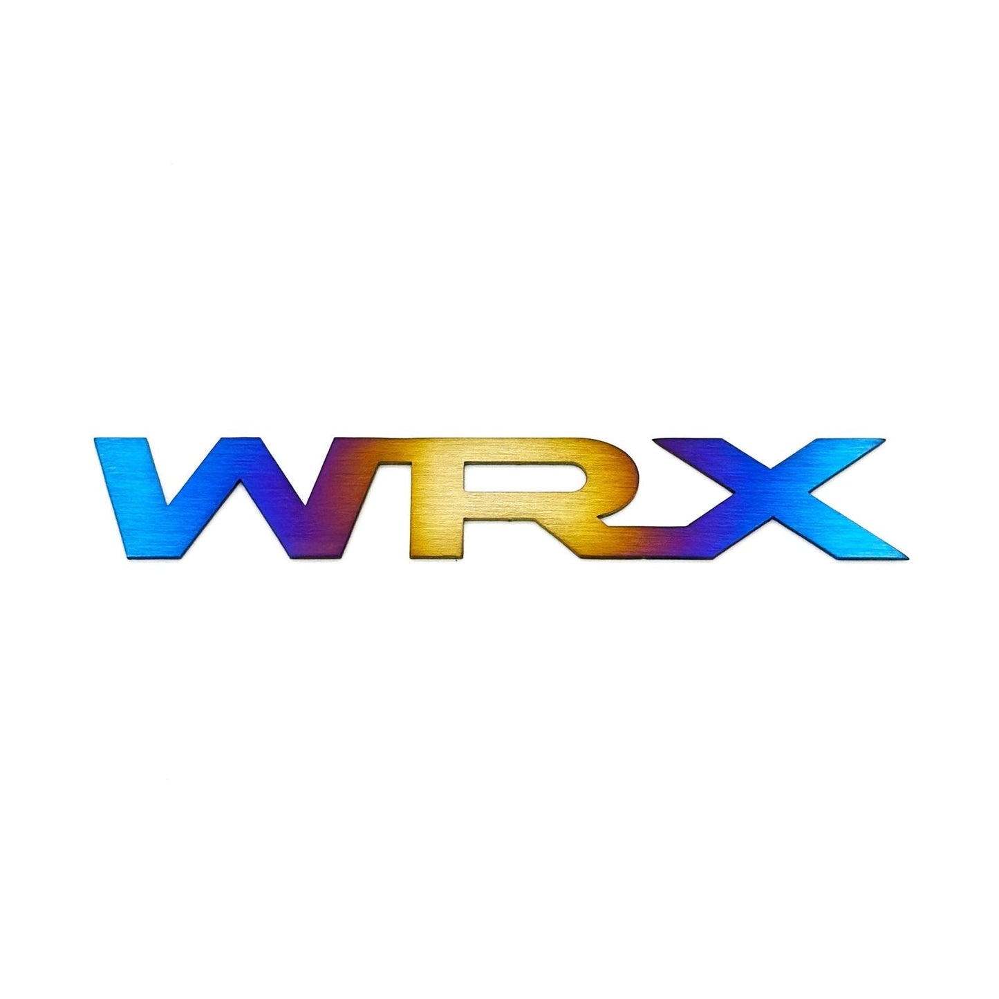 JDC Titanium "WRX" Trunk Badge | 2015+ Subaru WRX