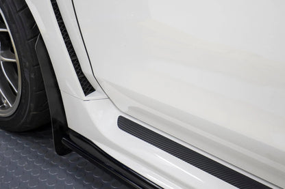 JDM S207 Style 3D Carbon Side Skirt Overlay - 2015-2021 WRX / STI