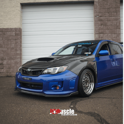 JDMuscle [08-14 STI / 11-14 WRX GRB/GVB] Tanso Carbon Fiber/FRP OE Style Fenders *Special Order*No Cancellation*