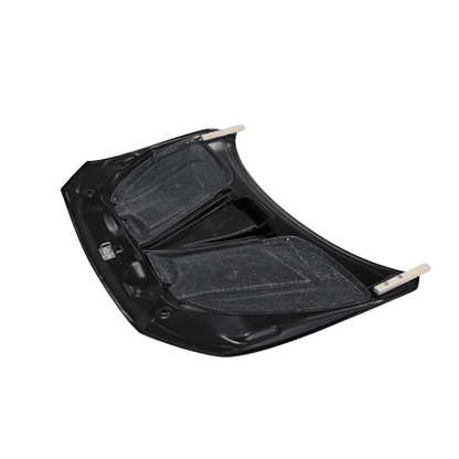 JDMuscle [08-15 Mitsubishi Lancer EVO X] Tanso Carbon Fiber Hood w/ heat extract *SPECIAL ORDER. NO CANCELLATION