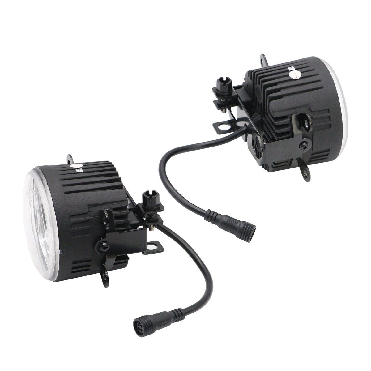 JDMuscle [15-21 WRX/STI, 13+ BRZ or FT86, 14+ Forester] LED / Halo DRL Fog Light Housings *Clearance*No Returns*