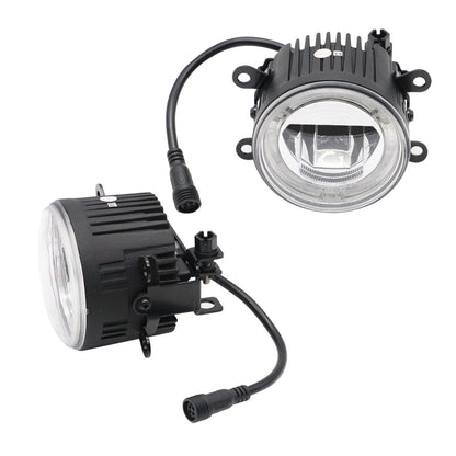 JDMuscle [15-21 WRX/STI, 13+ BRZ or FT86, 14+ Forester] LED / Halo DRL Fog Light Housings *Clearance*No Returns*