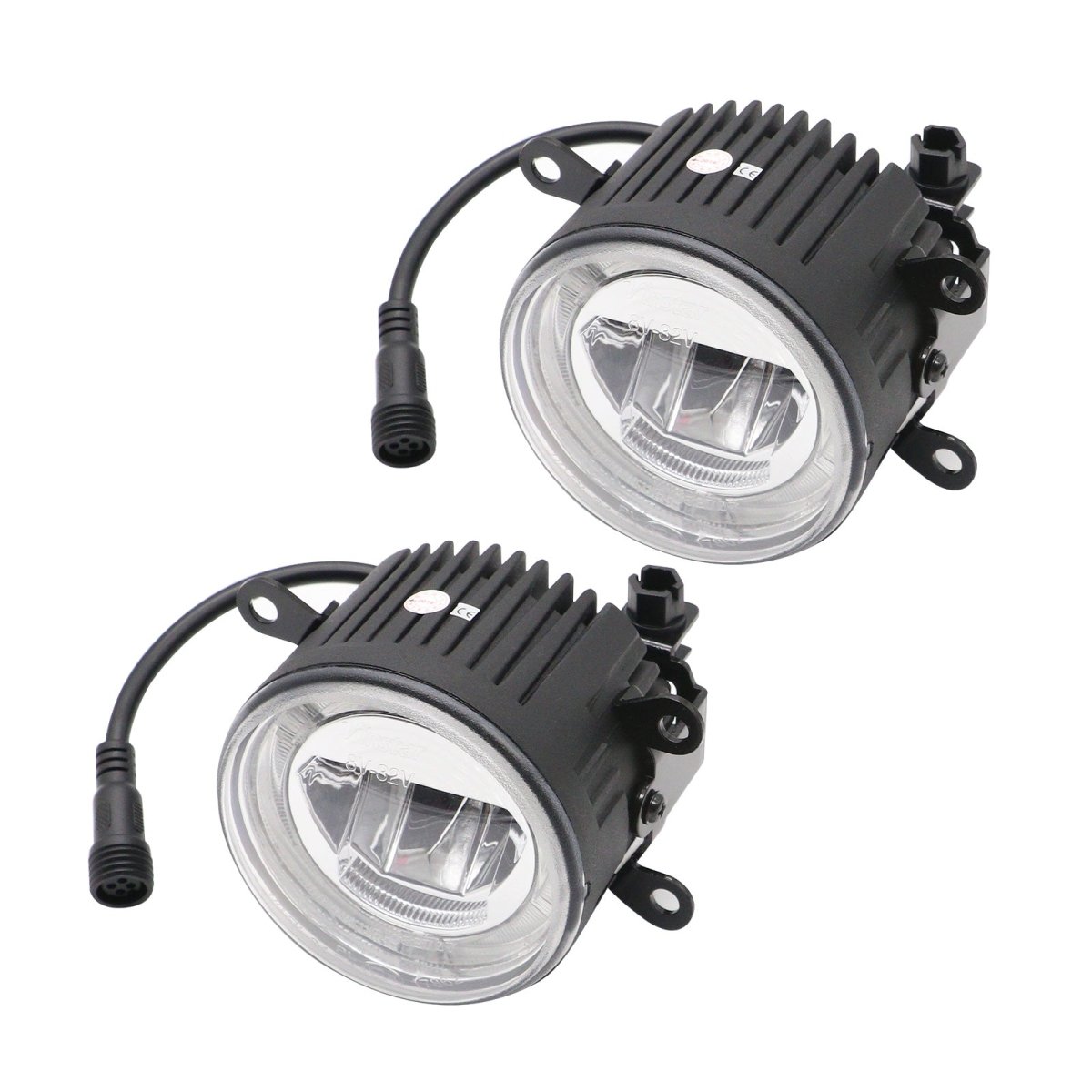JDMuscle [15-21 WRX/STI, 13+ BRZ or FT86, 14+ Forester] LED / Halo DRL Fog Light Housings *Clearance*No Returns*