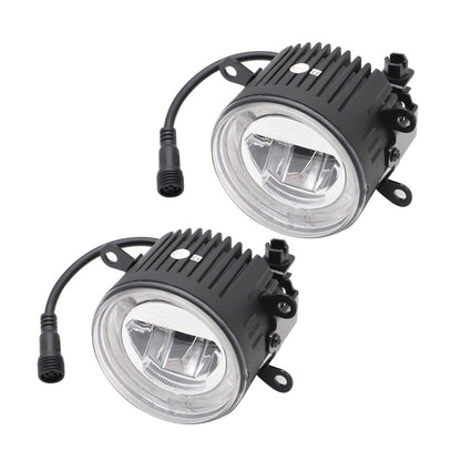 JDMuscle [15-21 WRX/STI, 13+ BRZ or FT86, 14+ Forester] LED / Halo DRL Fog Light Housings *Clearance*No Returns*