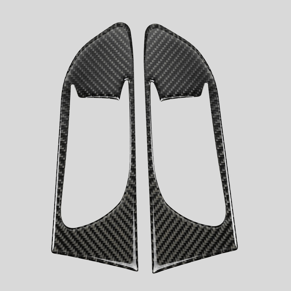 JDMuscle [15-21 WRX/STI] P&S Series Carbon Fiber Driver Rear Door Pull Trim | JDM-WRX15-PS-032039*Clearance*No Returns*