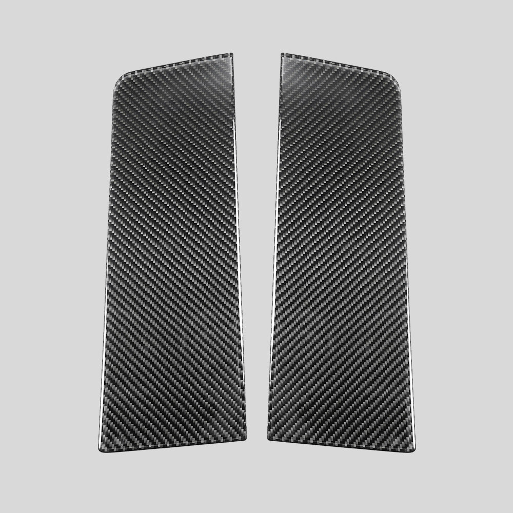 JDMuscle [15-21 WRX/STI] P&S Series Carbon Fiber Front Door Panel Trim Covers*Clearance*No Returns*