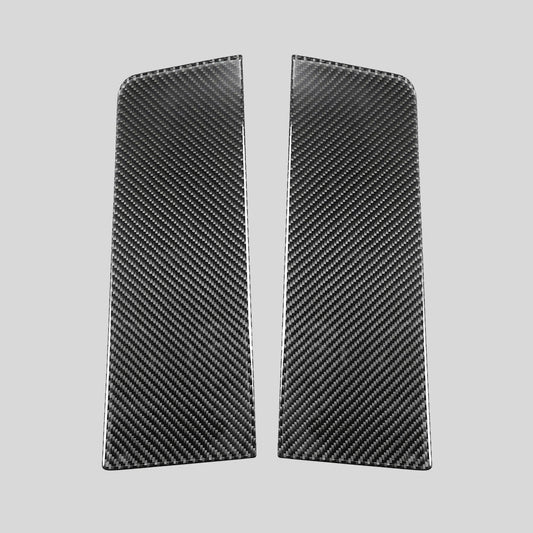 JDMuscle [15-21 WRX/STI] P&S Series Carbon Fiber Front Door Panel Trim Covers*Clearance*No Returns*