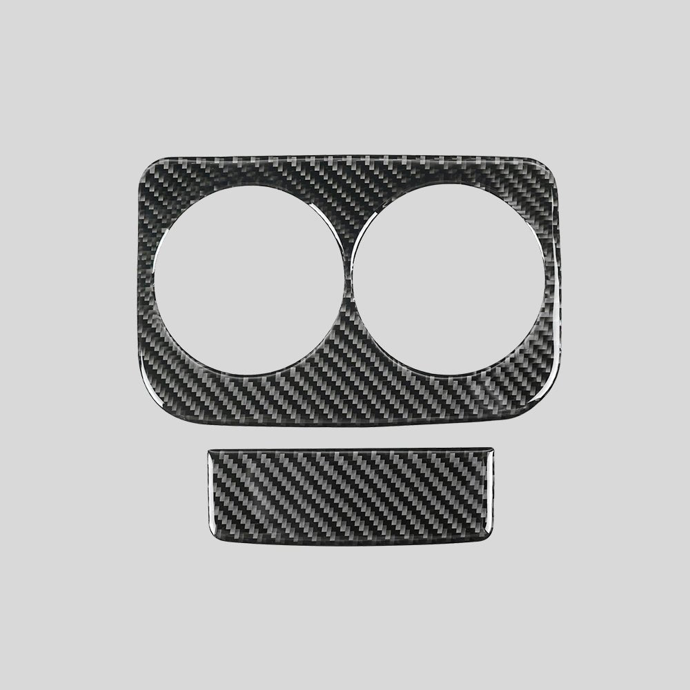JDMuscle [15-21 WRX/STI] P&S Series Carbon Fiber Rear Arm Rest Cup Holder Trim | JDM-WRX15-PS-203024*Clearance*No Returns*