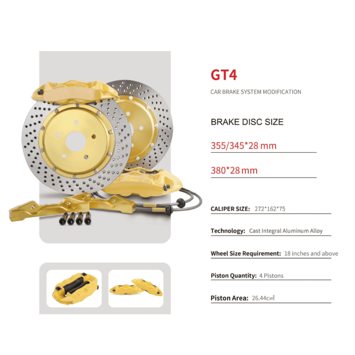 JDMuscle [22-26 WRX] Big Brake Kit - MT and CVT