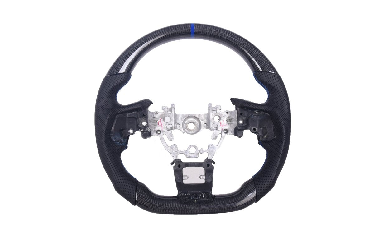 JDMuscle [22-26 WRX] Carbon-Pro Series Steering Wheel compatible w/ MT & CVT