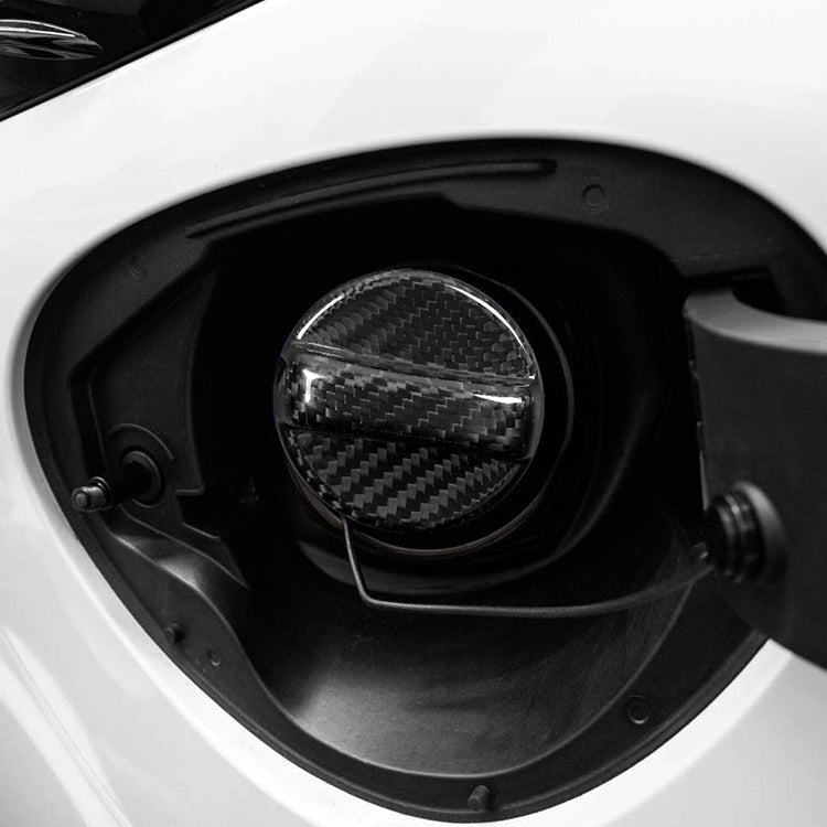 JDMuscle [22-26 WRX, 15-21 WRX/STI, 22+BRZ / GR86] Tanso Pre-preg Carbon Fiber Fuel Cap Cover